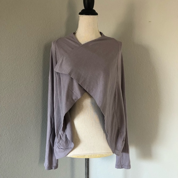 Splendid Lavender Light Waterfall Cardigan - Picture 3 of 4